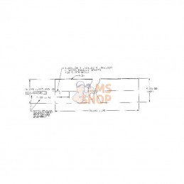 P208380; DONALDSON; Tube d'échappement Donaldson; pièce detachée