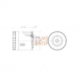 X770684; DONALDSON; Kit de filtre à air Radialseal; pièce detachée