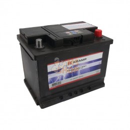 955002000KR; KRAMP; Batterie de loisirs 12V 60/50,0Ah 560A Kramp; pièce detachée