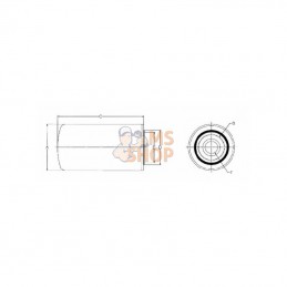 P550445; DONALDSON; Filtre hydraulique Donaldson; pièce detachée
