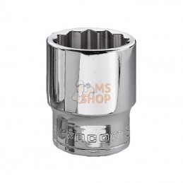 J18; FACOM; Douille 3/8' 12 pans de 18mm; pièce detachée