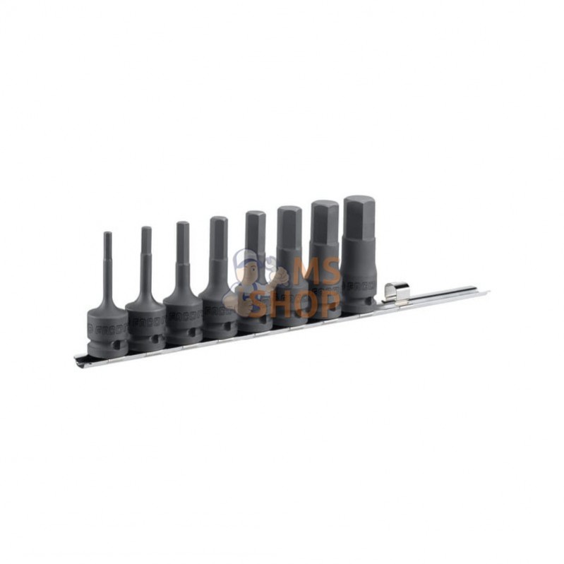 NSHMJ8; FACOM; Jeu douil imp tvs 1/2" 5-19mm; pièce detachée NSHMJ8; FACOM; Jeu douil imp tvs 1/2" 5-19mm; pièce detachée