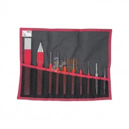 247265JT10; FACOM; Jeu 10 outils chocs -std metal; pièce detachée