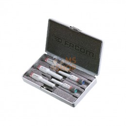 AEXJ1; FACOM; Coffret 5 tournevis micro torx; pièce detachée