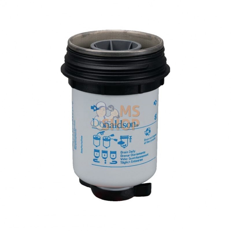 P553550; DONALDSON; Filtre à carburant séparateur d'eau; pièce detachée P553550; DONALDSON; Filtre à carburant séparateur d'eau; pièce detachée
