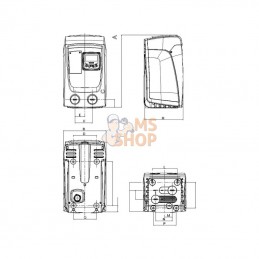 DAB60183505; DAB PUMPS; e.sybox Mini KIWA; pièce detachée