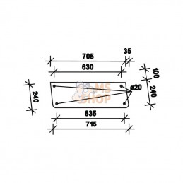 D7717T; KRAMP; Coin; pièce detachée