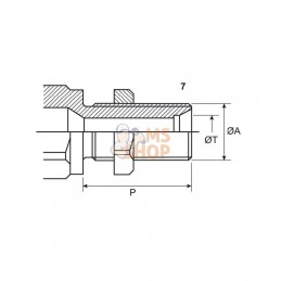 CVV0862215FV; FASTER; Raccord rapide; pièce detachée