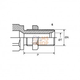 CVV0862215FV; FASTER; Raccord rapide; pièce detachée