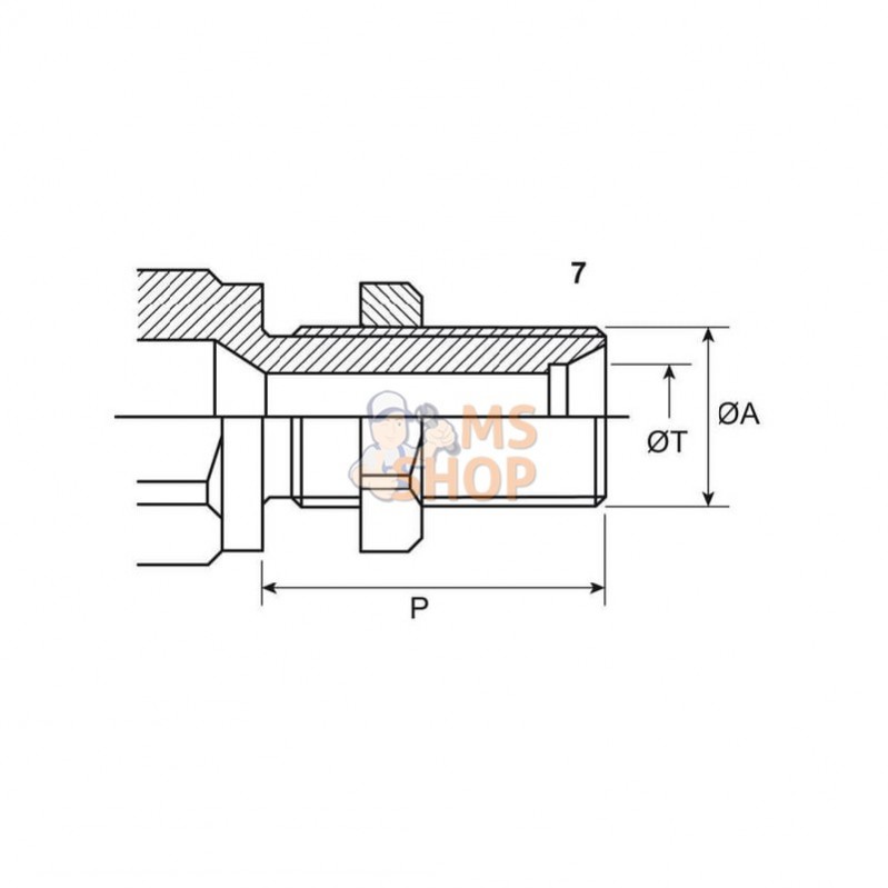 CVV0862015FV; FASTER; Raccord rapide; pièce detachée