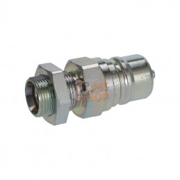 CNV165302M; FASTER; Raccord rapide 1"-M30x2 22L mâle CNV bulkhead; pièce detachée