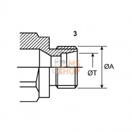 CVV0822615FV; FASTER; Raccord rapide; pièce detachée