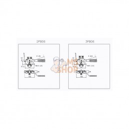 2PB06238GFC; FASTER; Multifaster 2x3/8"; pièce detachée