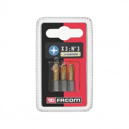 ED102TJ3; FACOM; Lot de 3 embouts ed.102t; pièce detachée