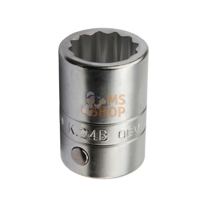 K24B; FACOM; Douille 3/4' 12 pans 24mm; pièce detachée K24B; FACOM; Douille 3/4' 12 pans 24mm; pièce detachée