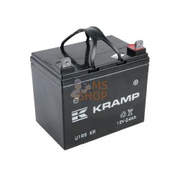 U1R9KR; KRAMP; Batterie 12V 24Ah 250A fermée Kramp; pièce detachée