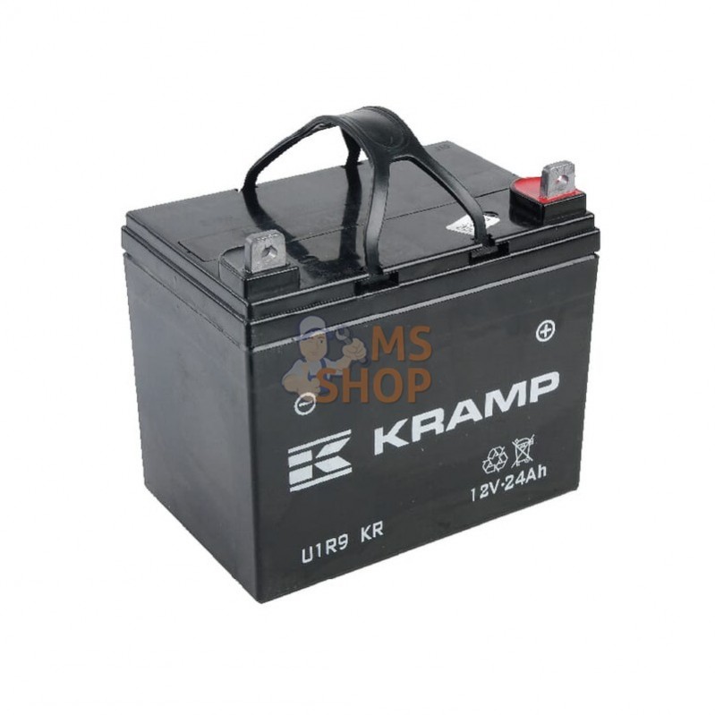 U1R9KR; KRAMP; Batterie 12V 24Ah 250A fermée Kramp; pièce detachée U1R9KR; KRAMP; Batterie 12V 24Ah 250A fermée Kramp; pièce detachée
