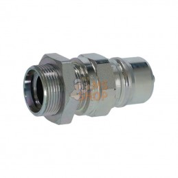 CNV165362M; FASTER; Raccord rapide 1"-M36x2 28L male CNV bulkhead; pièce detachée