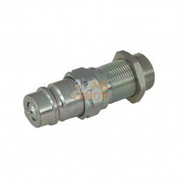 CNV0862415M; FASTER; Raccord rapide 1/2"-M24x1,5 16S mâle CNV bulkhead; pièce detachée