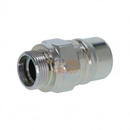 CNV162302M; FASTER; Raccord rapide 1"-M30x2 22L mâle CNV; pièce detachée