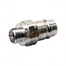 CNV0821815M; FASTER; Coupleur mâle 1/2-M18x150-12L; pièce detachée