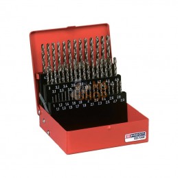 222ATJ50; FACOM; Jeu 50 forets métaux 1-5,9mm; pièce detachée