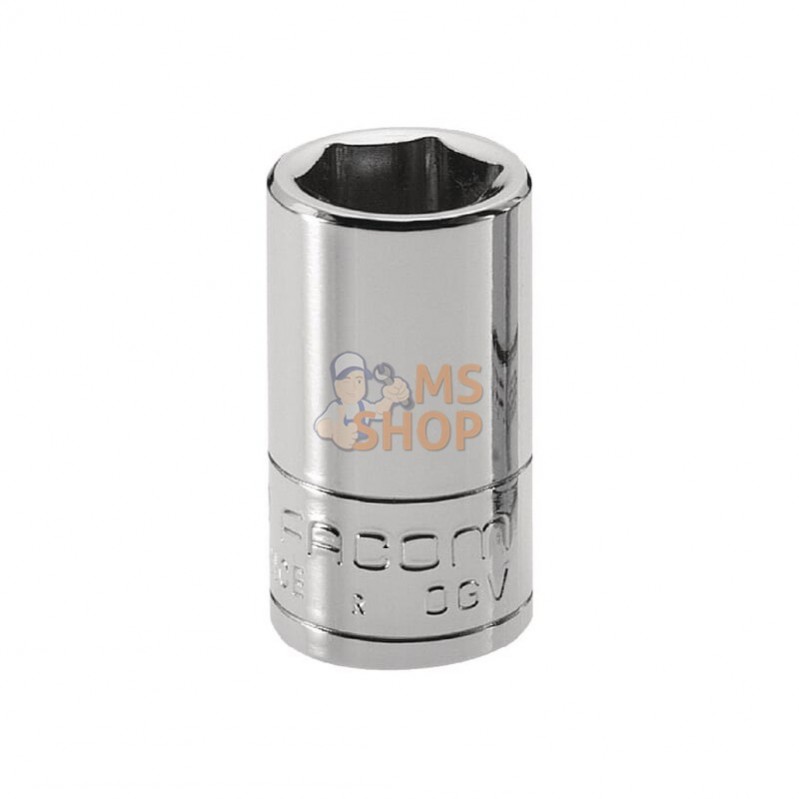 R8; FACOM; Douille 6p. 1/4"-8mm; pièce detachée