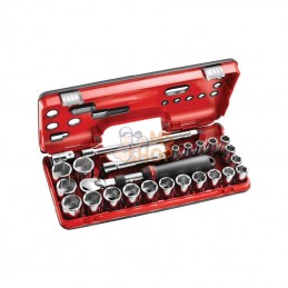 SXLDBOX2; FACOM; Kit de 25 douilles 1/2"; pièce detachée