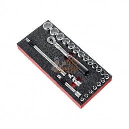 MODMSL17136; FACOM; Module douilles 1/2" + cliquet; pièce detachée