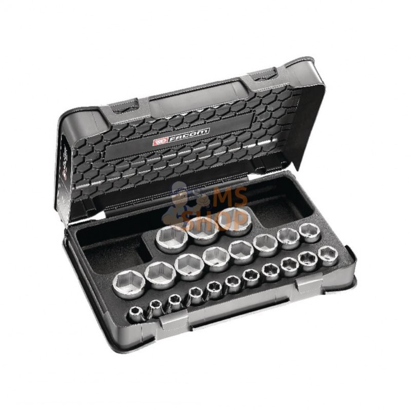 S401B; FACOM; Coffret de douilles 1/2" 22pc.; pièce detachée