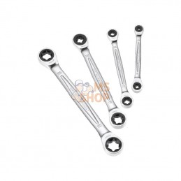 464TXJ4PB; FACOM; Jeu de 4 clés à cliquet Torx®; pièce detachée