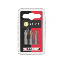 EP101TJ3; FACOM; Lot de 3 embouts ep.101t; pièce detachée