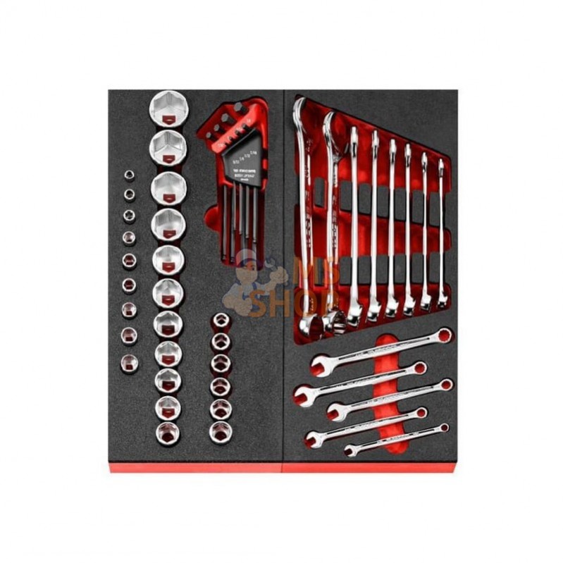 CM48U19IM; FACOM; Ensemble d'outils dans un module de mousse; pièce detachée CM48U19IM; FACOM; Ensemble d'outils dans un module de mousse; pièce detachée