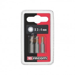 EH103J3; FACOM; Lot de 3 embouts 3.0mm; pièce detachée
