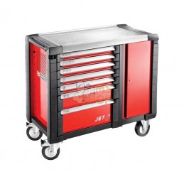 JETT7M3PF; FACOM; Établi mobile 7 tiroirs rouge; pièce detachée