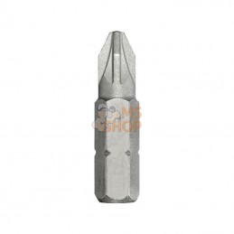ED100; FACOM; Embout 1/4" PZ0 L25mm; pièce detachée
