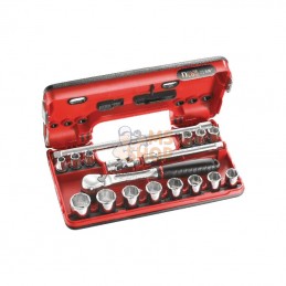 JLDBOX1PB; FACOM; Jeu douilles stand. 6pcs 3/8"; pièce detachée
