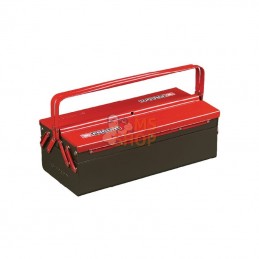 BT9; FACOM; Caisse à outils 220x475x185mm, capacité 13l, métal noir/rouge, 3 compartiments, Facom; pièce detachée