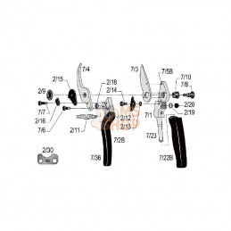 ES8807; FELCO; Sécateur Felco n° 7; pièce detachée