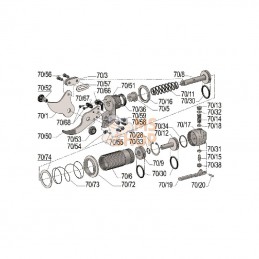 ES602181; FELCO; Joint de diviseur Felcomatic 7; pièce detachée