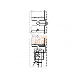 OSPC160LS1501233; DANFOSS; Orbitrol; pièce detachée