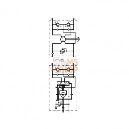 OSPC160LS1501233; DANFOSS; Orbitrol; pièce detachée