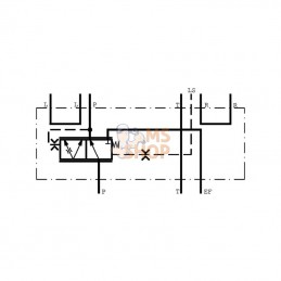 OLSA80; DANFOSS; Valve prioritaire 152B0016 Int.; pièce detachée