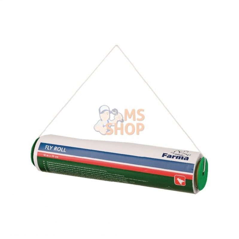 902005FA; FARMA; Rouleau papier tue-mouches 10m x 25cm; pièce detachée 902005FA; FARMA; Rouleau papier tue-mouches 10m x 25cm; pièce detachée