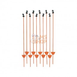 703002FA; FARMA; Piquet en acier 1 m 10 pcs; pièce detachée
