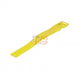 308010FA; FARMA; Bracelet plastique jaune, 37 cm; pièce detachée