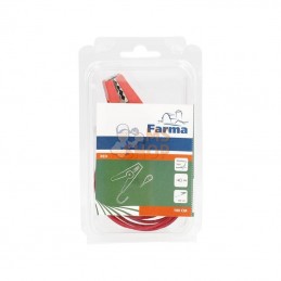 702030FA; FARMA; Câble conn. clôt. rouge100cmM8; pièce detachée