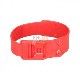 308011FA; FARMA; Bracelet plastique rouge, 37 cm; pièce detachée