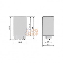 1900730000; COBO; Relais de clignotant Cobo; pièce detachée