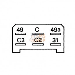 1900730000; COBO; Relais de clignotant Cobo; pièce detachée